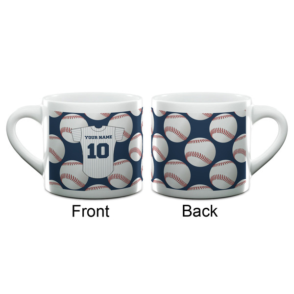 Baseball Jersey Espresso Cup - 6oz (Double Shot) (APPROVAL)