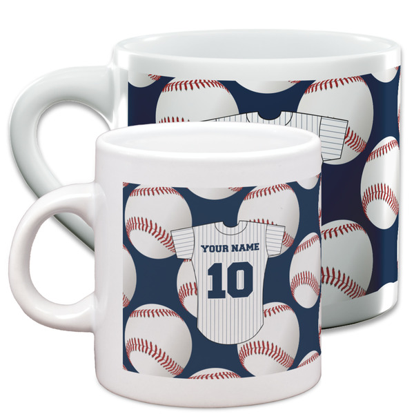 Baseball Jersey Espresso Mugs - Main Parent