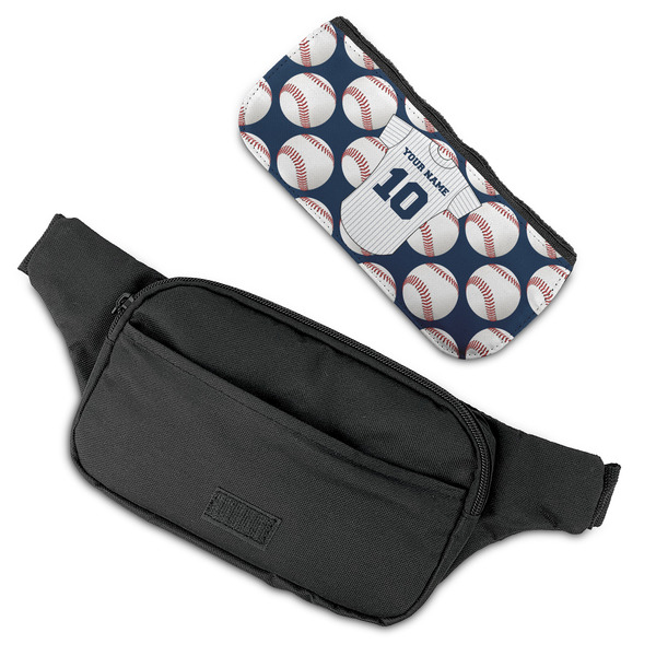 Baseball Jersey Fanny Packs - FLAT (flap off)