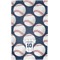 Baseball Jersey Finger Tip Towel - Full View