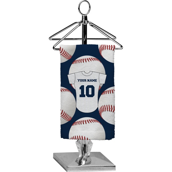 Custom Baseball Jersey Finger Tip Towel - Full Print (Personalized)