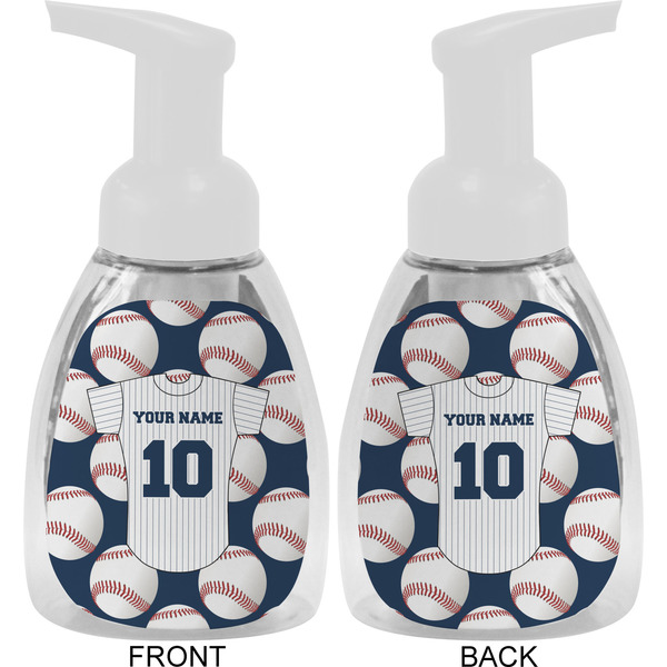 Baseball Jersey Foam Soap Bottle Approval - White