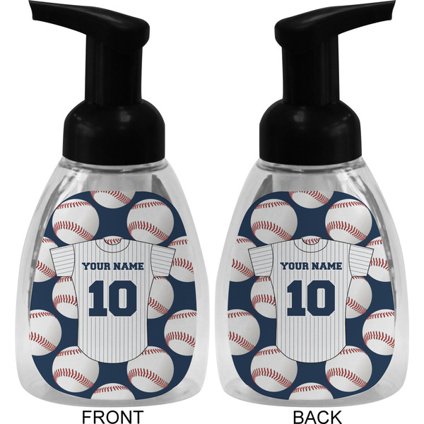 Baseball Jersey Foam Soap Bottle (Front & Back)