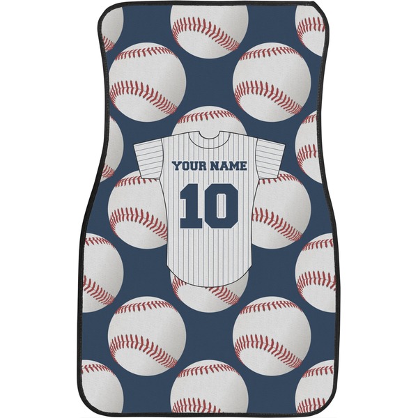 Baseball Jersey Front Seat Car Mat