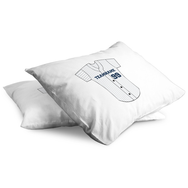 Baseball Jersey Full Pillow Case - TWO (partial print)