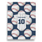Baseball Jersey Garden Flags - Large - Single Sided - FRONT