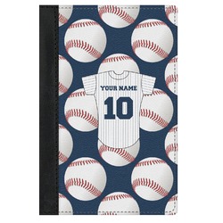 Baseball Jersey Genuine Leather Passport Cover (Personalized)