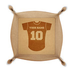 Baseball Jersey Genuine Leather Dice Tray (Personalized)