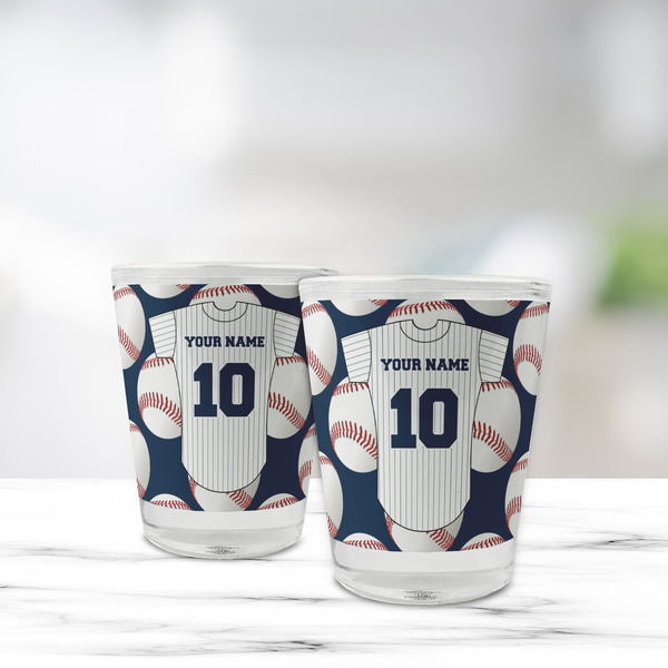 Baseball Jersey Glass Shot Glass - Standard - LIFESTYLE