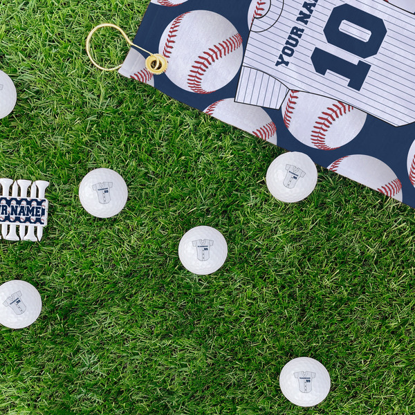 Baseball Jersey Golf Balls - Generic - Set of 12 - LIFESTYLE