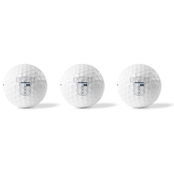Baseball Jersey Golf Balls - Titleist - Set of 3 - APPROVAL