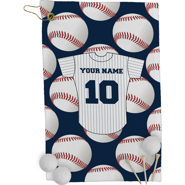 Baseball Jersey Golf Towel (Personalized)
