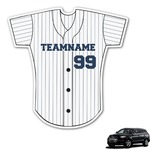 Baseball Jersey Graphic Car Decal (Personalized)