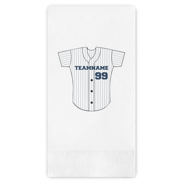 Custom Baseball Jersey Guest Paper Towels - Full Color (Personalized)