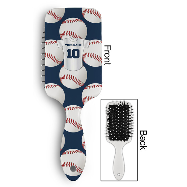 Baseball Jersey Hair Brush - Approval