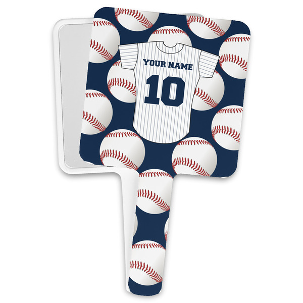 Custom Baseball Jersey Hand Mirror (Personalized)