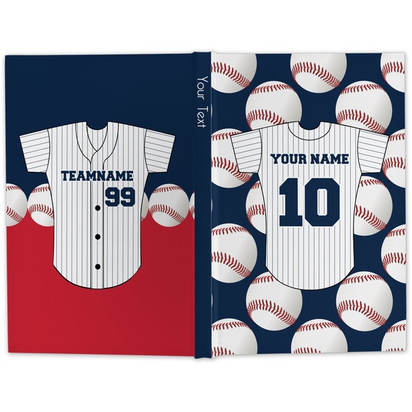 Baseball Jersey Hard Cover Journal - Apvl
