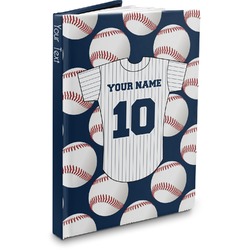 Baseball Jersey Hardbound Journal - 7.25" x 10" (Personalized)