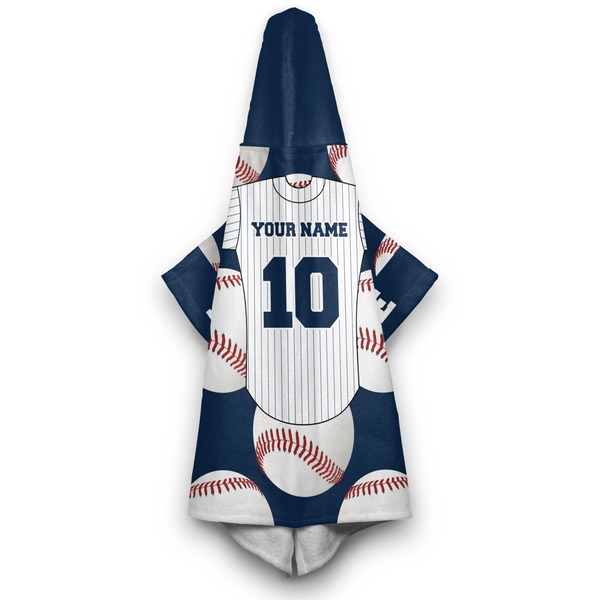 Baseball Jersey Hooded Towel - Hanging