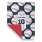 Baseball Jersey House Flags - Double Sided - FRONT FOLDED