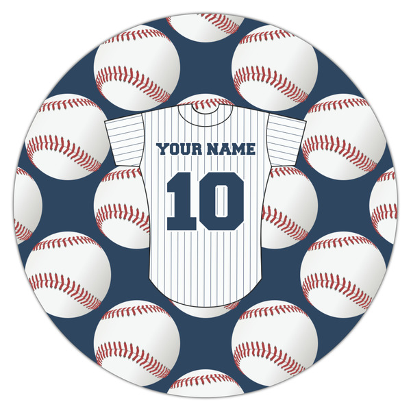 Baseball Jersey Icing Circle - Large - Single