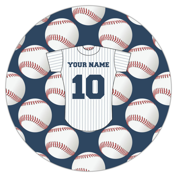 Baseball Jersey Icing Circle - Medium - Single