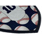 Baseball Jersey Iron on Shield 3 Detail