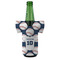 Baseball Jersey Jersey Bottle Cooler - Set of 4 - FRONT (on bottle)