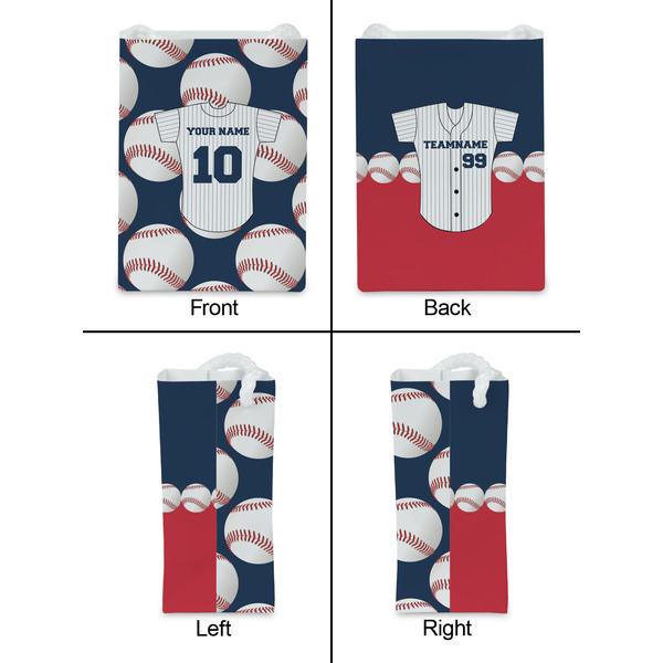 Baseball Jersey Jewelry Gift Bag - Matte - Approval