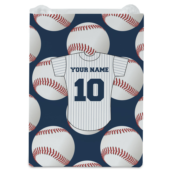 Baseball Jersey Jewelry Gift Bag - Matte - Front