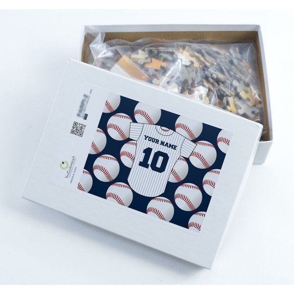 Baseball Jersey Jigsaw Puzzle 252 Piece - Box
