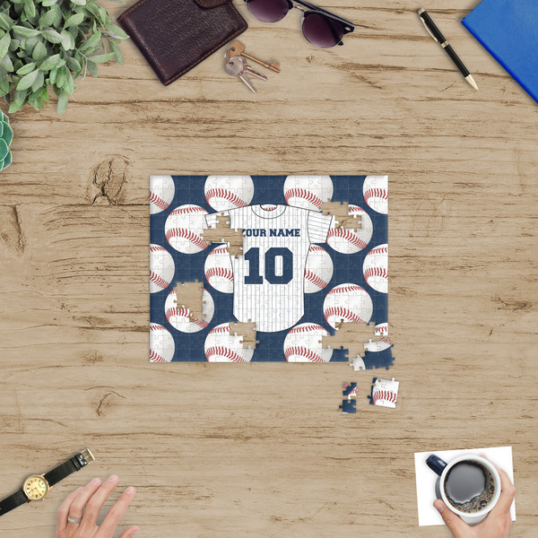 Baseball Jersey Jigsaw Puzzle 252 Piece - In Context
