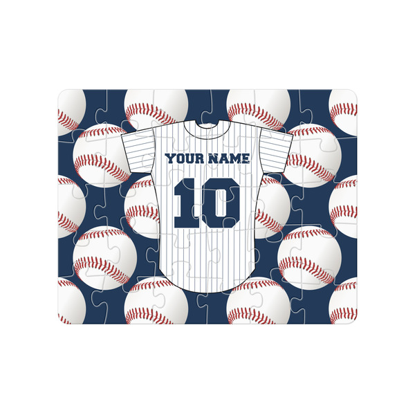 Custom Baseball Jersey Jigsaw Puzzles (Personalized)