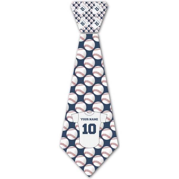 Custom Baseball Jersey Iron On Tie (Personalized)