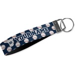 Baseball Jersey Webbing Keychain Fob - Small (Personalized)