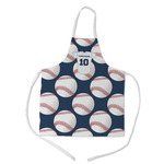 Baseball Jersey Kid's Apron - Medium (Personalized)