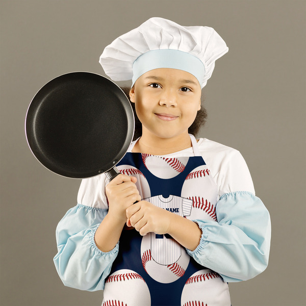Baseball Jersey Kid's Aprons - Medium - Lifestyle