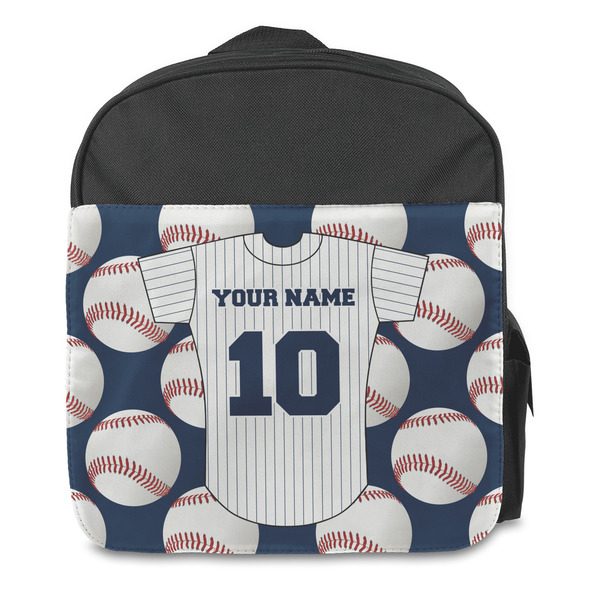 Baseball Jersey Kids Backpack - Front