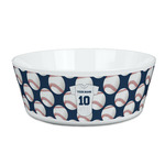 Baseball Jersey Kid's Bowl (Personalized)