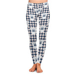 Baseball Jersey Ladies Leggings - Extra Small (Personalized)