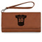 Baseball Jersey Ladies Wallet - Leather - Rawhide - Front View