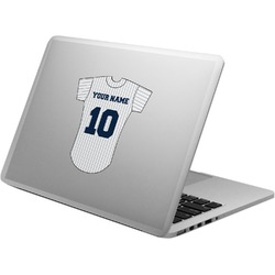 Baseball Jersey Laptop Decal (Personalized)
