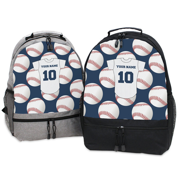 Baseball Jersey Large Backpacks - Both