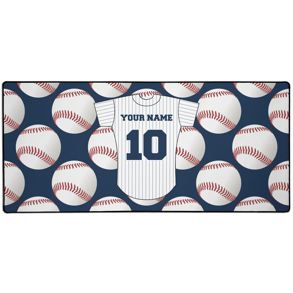 Custom Baseball Jersey Gaming Mouse Pad (Personalized)