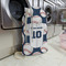 Baseball Jersey Large Laundry Bag - In Context