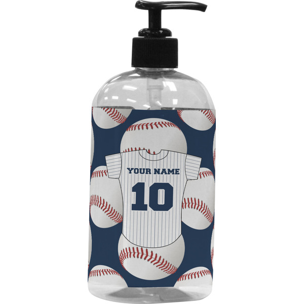 Custom Baseball Jersey Plastic Soap / Lotion Dispenser (Personalized)