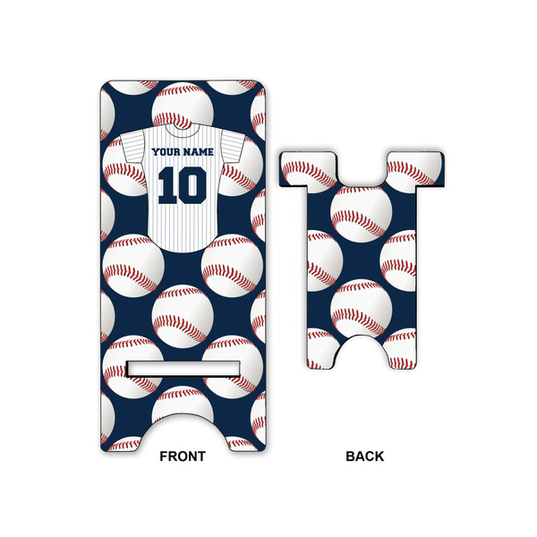 Baseball Jersey Large Phone Stand - Front & Back