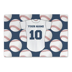 Baseball Jersey Large Rectangle Car Magnet (Personalized)