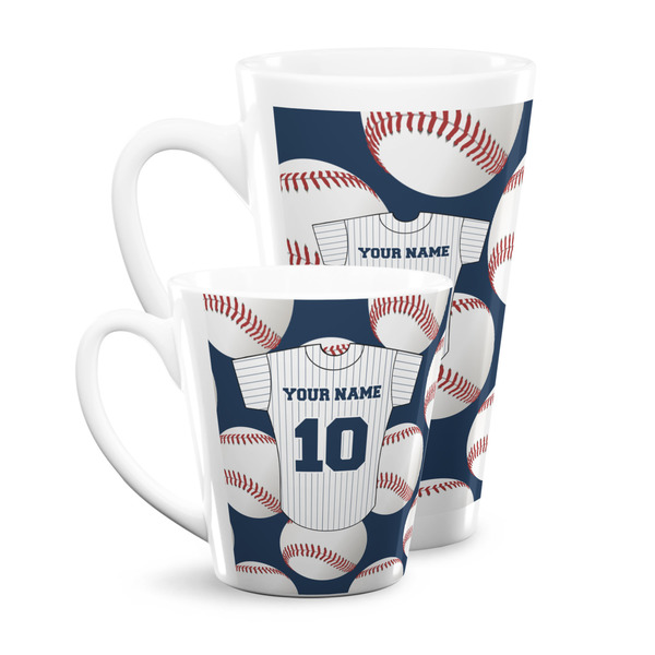 Baseball Jersey Latte Mugs Main