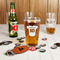 Baseball Jersey Leather Bar Bottle Opener - IN CONTEXT